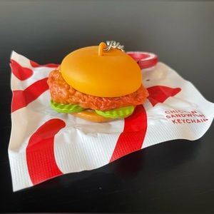 Chick-fil-A Chicken Sandwich Keychain